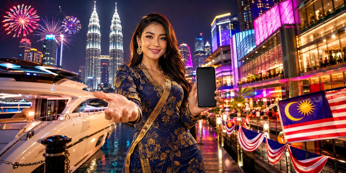 Pemain poker menggunakan peranti mudah alih di Kuala Lumpur