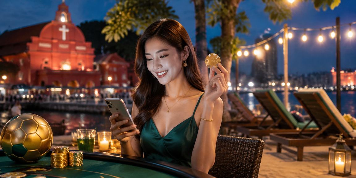Pengguna di Melaka mengakses platform pertaruhan sukan menggunakan telefon pintar